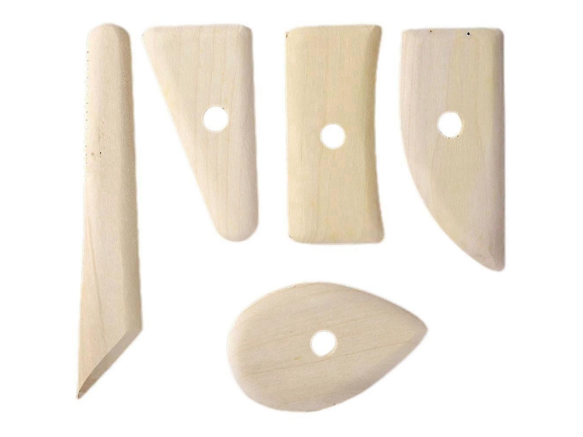 Kit Com 5 Ferramentas De Escultura E Modelagem Em Polímero, Ferramentas De Escultura Em Argila, Ferramentas De Artesanato Com Argila, Raspadores