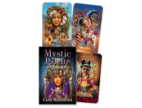 Livro Mystic Palette Tarot Kit de Ciro Marchetti (Inglês)