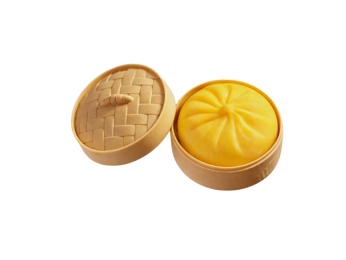 Brinquedo Squishy Dowmoo Amarelo da LAXISCREED, Perfeito para Relaxar e Diminuir Ansiedade