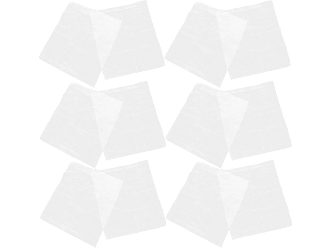 Filtro de Ar Condicionado 12 Peças em Papel Pet, Branco, Purificador e Antialérgico, Ideal para CHABERLU