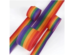 Fita De Nylon Arco Íris, 5 10 Metros, 20-50mm, Fita Decorativa Para Bagagem, Cinto, Corda Para De Estimação
