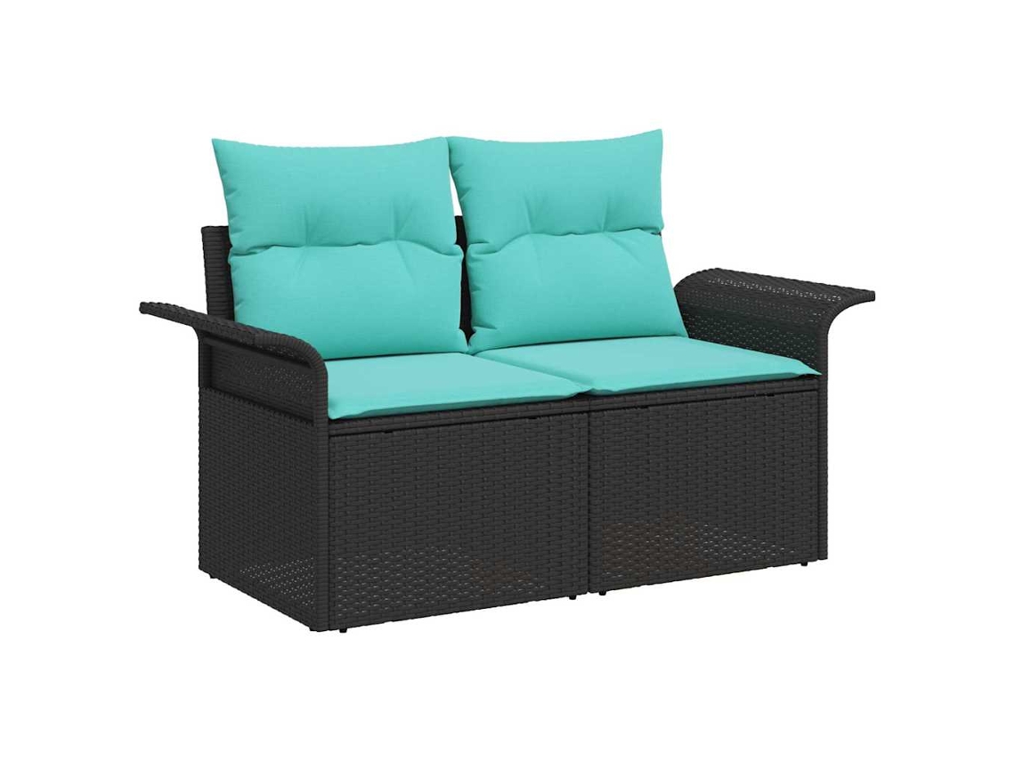 Maison Exclusive - Sofá De Jardim Com Almofada 141 X 62 X 69 Cm Vime Pe