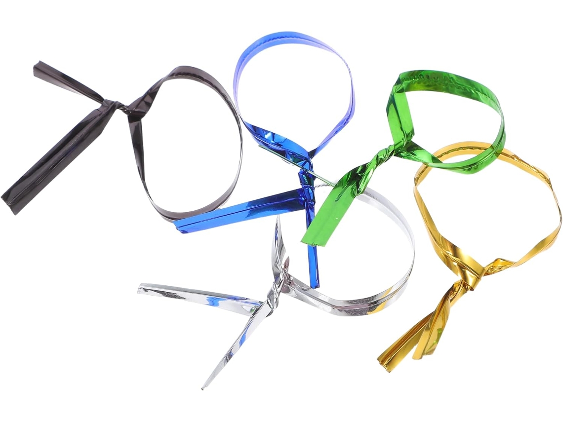 Laços De Torção Reutilizáveis Para Embalagens, 12 Cm, Arame Metálico.