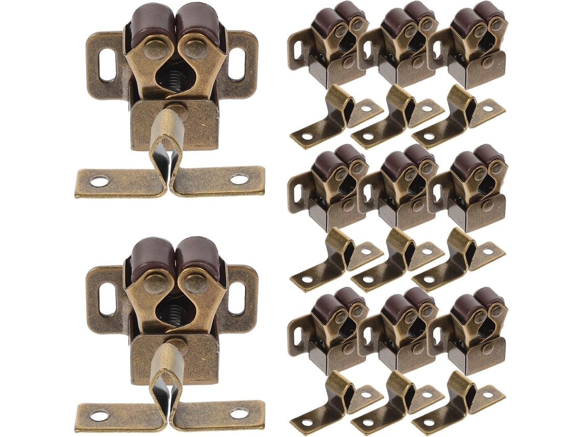 Fecho De Gancho E Design Resistente Ao Desgaste Com Proteção Primeira Classe, 20 Peças, Ferro Marrom Para Porta De