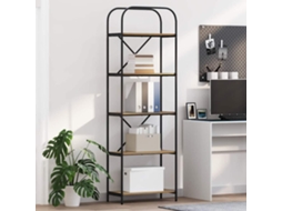 Vidaxl Estante 5 Níveis 60 X 30 X 183 Cm Derivados De Madeira