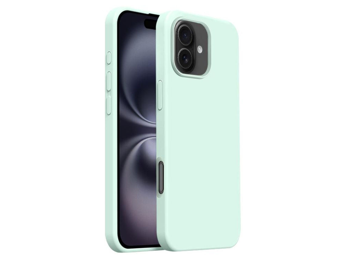 Capa De Silicone Líquido Ultra Fina Para Iphone 16 - Cobertura Total - Magsafe