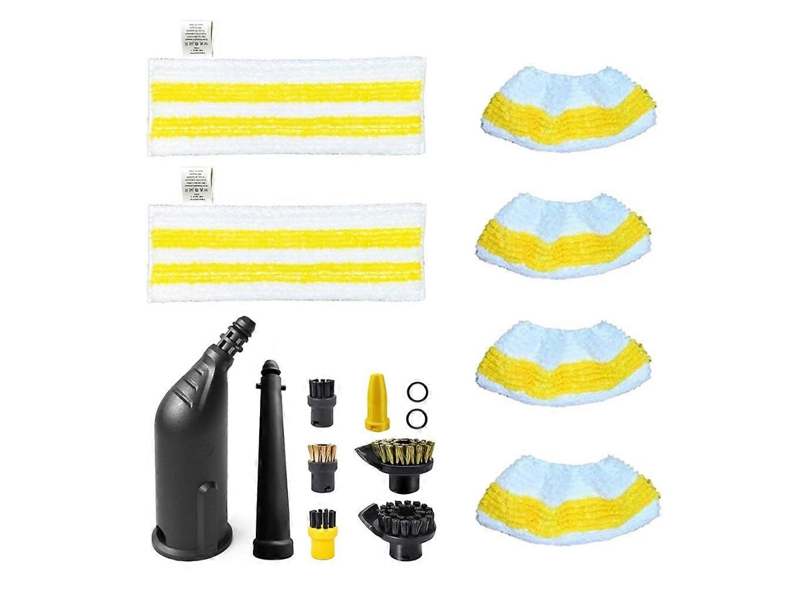 Conjunto De Bocal De Vapor, Mop E Pano Para Limpadora A Vapor Karcher Sc1 Sc2 Sc3 Sc4 Sc5 - Peças, Escovas Para Juntas E Escova Redonda_glo