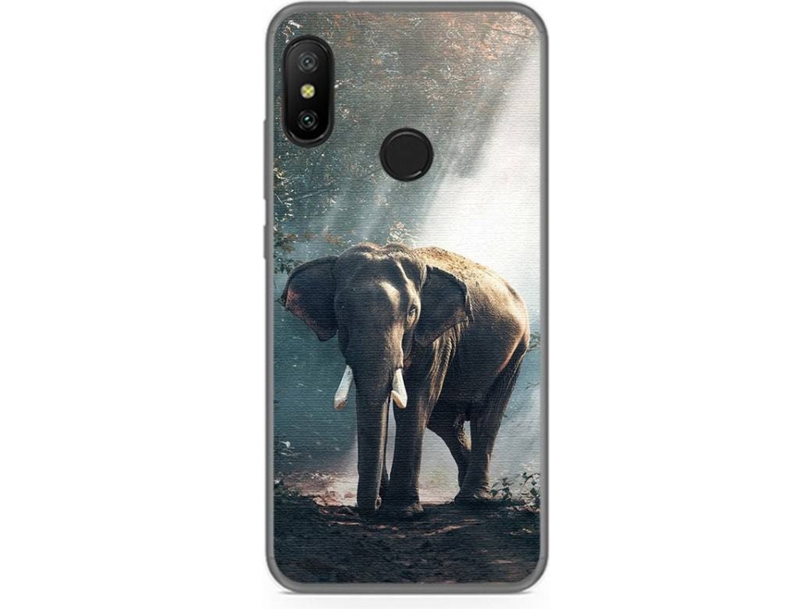 Capa Xiaomi Mi A2 Lite TUMUNDOSMARTPHONE Elefante Multicor