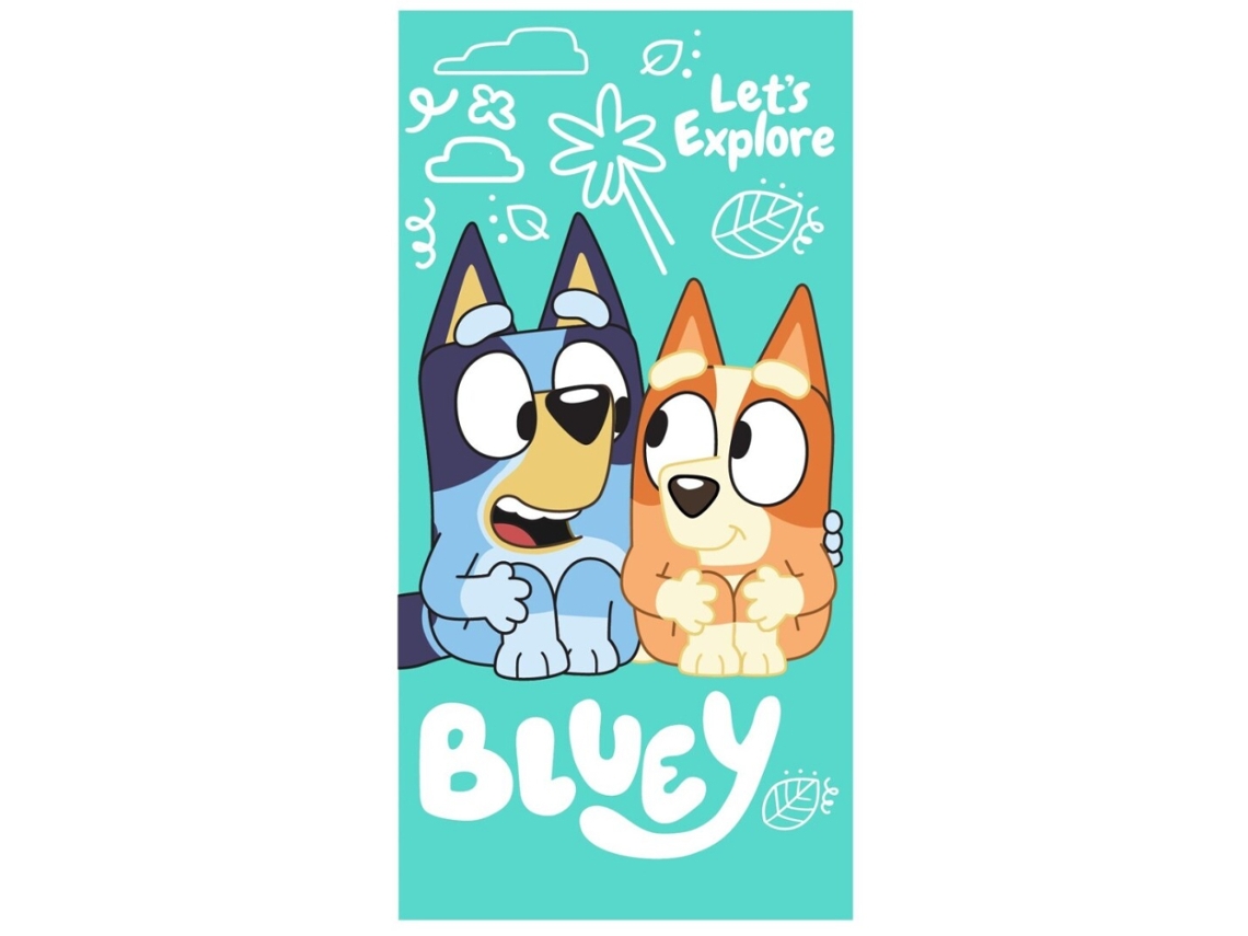Toalha De Microfibra Bluey Lets Explore 140x70 Cm 86758