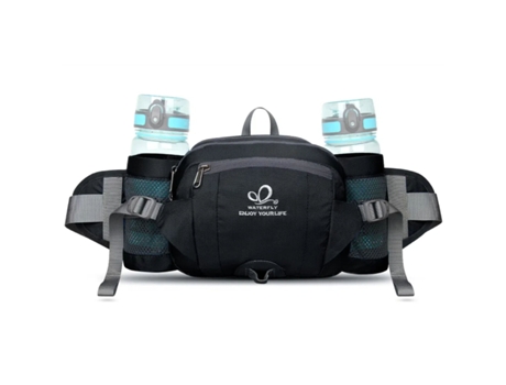 Mochila 3 em 1 unissex com múltiplos compartimentos para atividades ao ar livre Waterfly Cinzento escuro