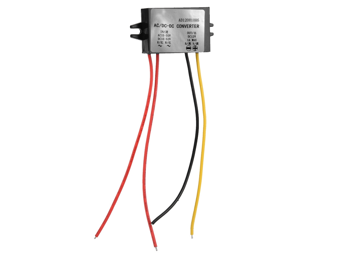 Laxiscreed Módulo Conversor De Tensão 24v Ac Para 12v Dc Para Eletrodomésticos E Projetos