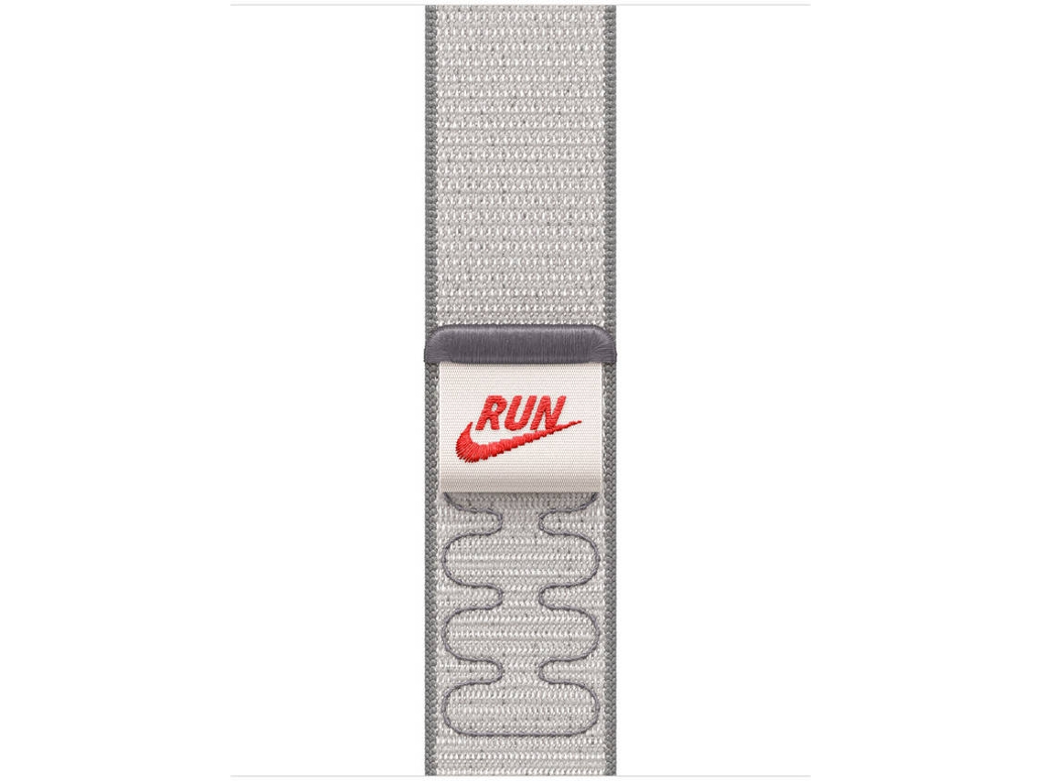 Bracelete APPLE Desportiva Nike RespirávelApple Watch 46 mm (Cinzento Veiled)