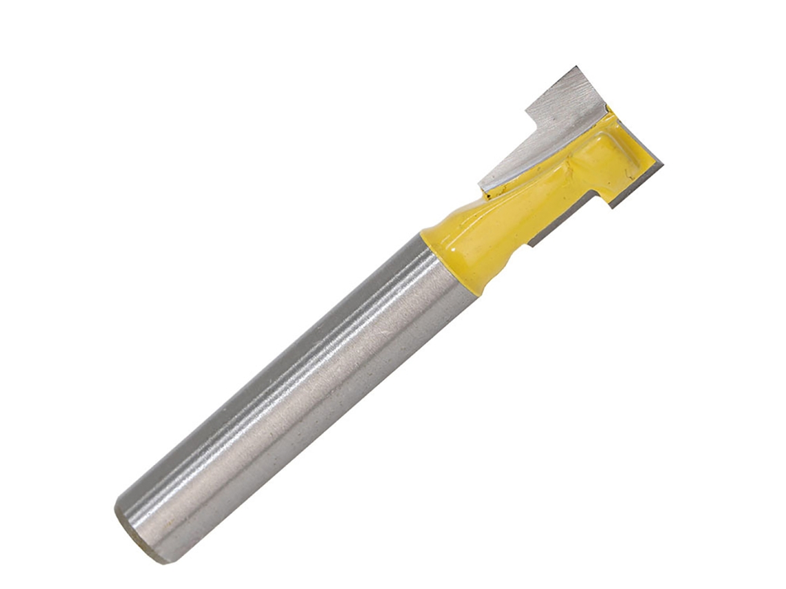 Cortador De Ranura T De Alta Dureza Portátil Para Madeira Dura, Cortiça E Madeira Sintética Amarelo - Ferramentas De Carpintaria
