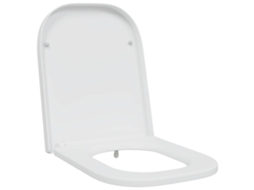 Maison Exclusive - Assento De Vaso Sanitário Branco 47,5 X 35 X 3,6 Cm Duroplast