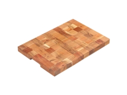 Vidaxl Tábua De Cortar 50x34x3,8 Cm Madeira De Acácia Maciça