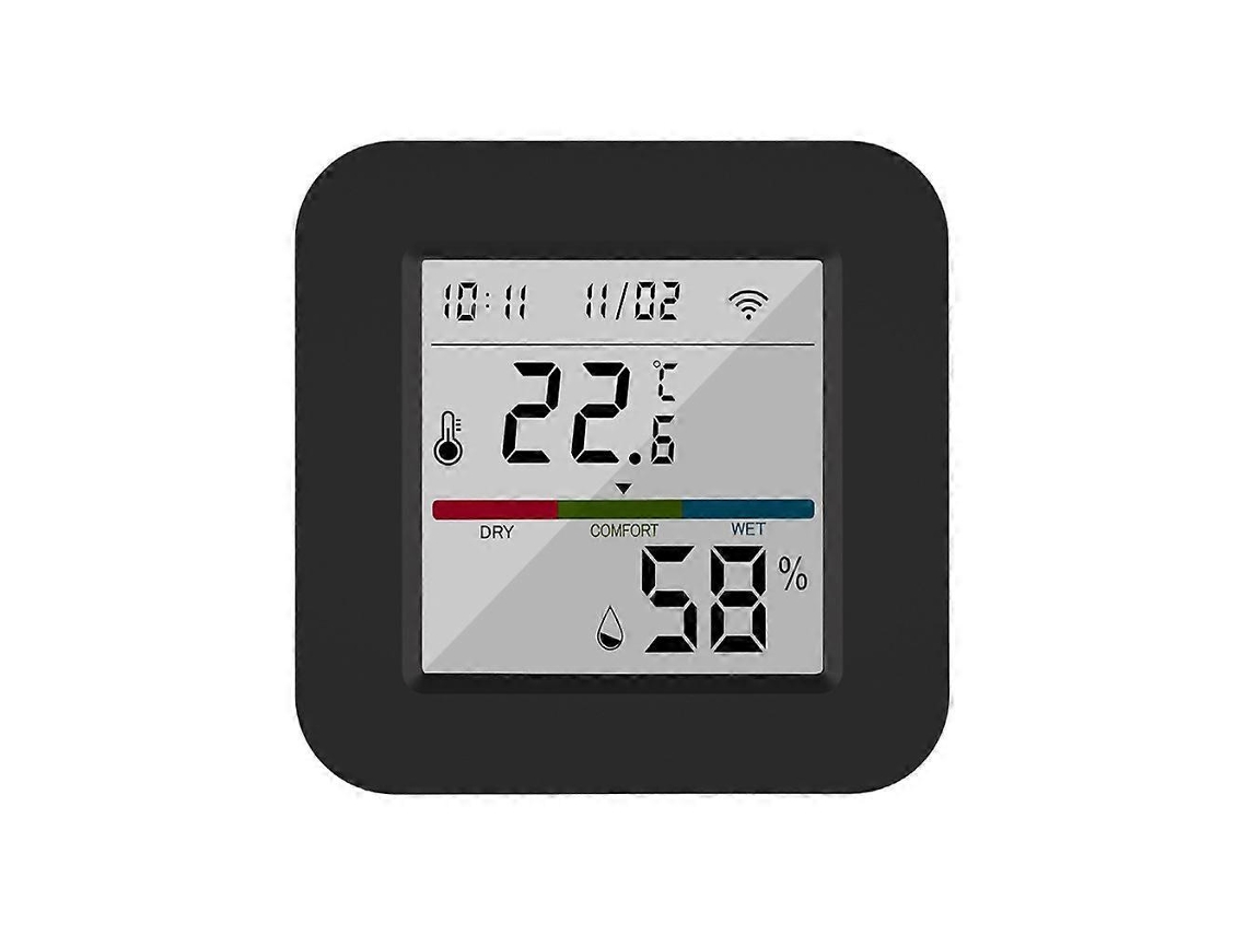 Controle Remoto Universal Tuya Wifi Ir Com Sensor De Temperatura E Umidade, Controle Pelo Aplicativo Smart Life, Compatível Com Alexa E Google Home.