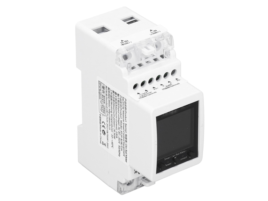 Laxiscreed Medidor De Energia Wifi Monofásico Digital Para Montagem Em Carril Din