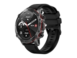 (pulseira De Silicone Preta) Smartwatch De 1,43 Polegadas Com Suporte Para Chamadas De Voz E Monitoramento De Saúde.