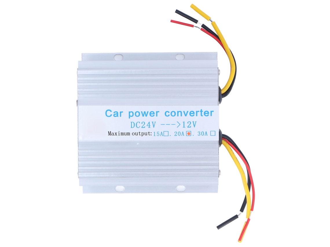 Convertidor Buck 24v Para 12v Regulador De Voltaje Dc 240w 20a Para Navegação Gps Alumínio
