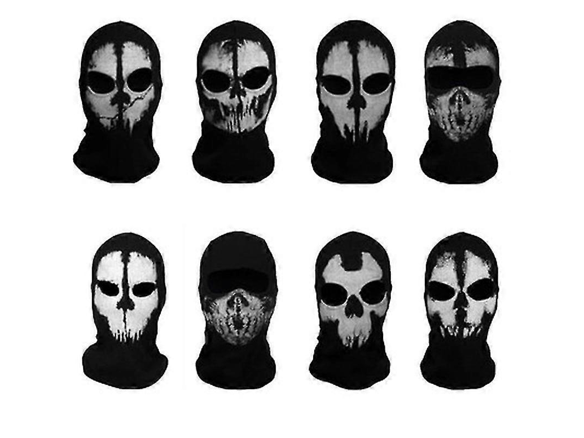 Gorro Balaclava Máscara Preta Chapéus Homens Fantasma Caveira Cobertura Completa Máscara Quente Capuz Ggorros Hombre Casquette Bbalaclava BRILVIBERA