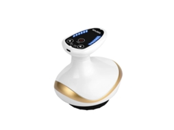 Massageador Corporal Elétrico Ems Com Ventosa Gua Sha E Aquecimento Infravermelho, Equipado Com Tela Lcd.