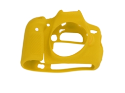 Silicone Protective Housing Camera Case Body Frame Shell Cover Skin For Eos 70d Digital Camerayellow LAXISCREED