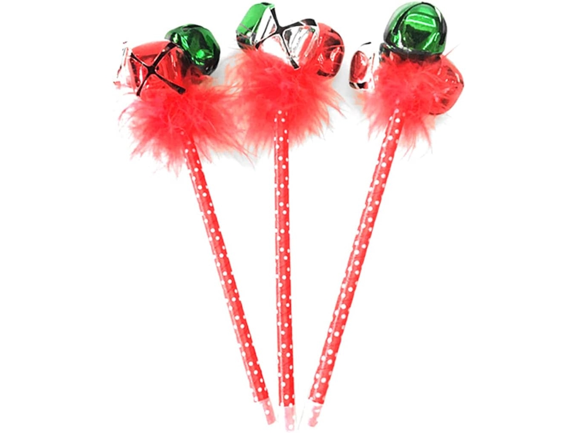Conjunto De 3 Canetas Esferográficas Natalinas Nuobesty Para Meninos,