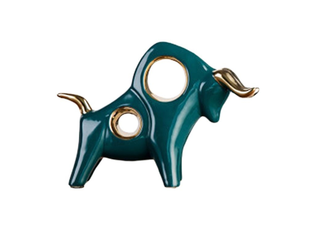 1Pcs Artesanato de Boi ALLINLESS