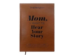 Mãe, Quero Ouvir Sua História - Diário Guiado Para Mães, Caderno De Capa Dura Com Marcador Fita, Presente Aniversário Significativ-aquaforge