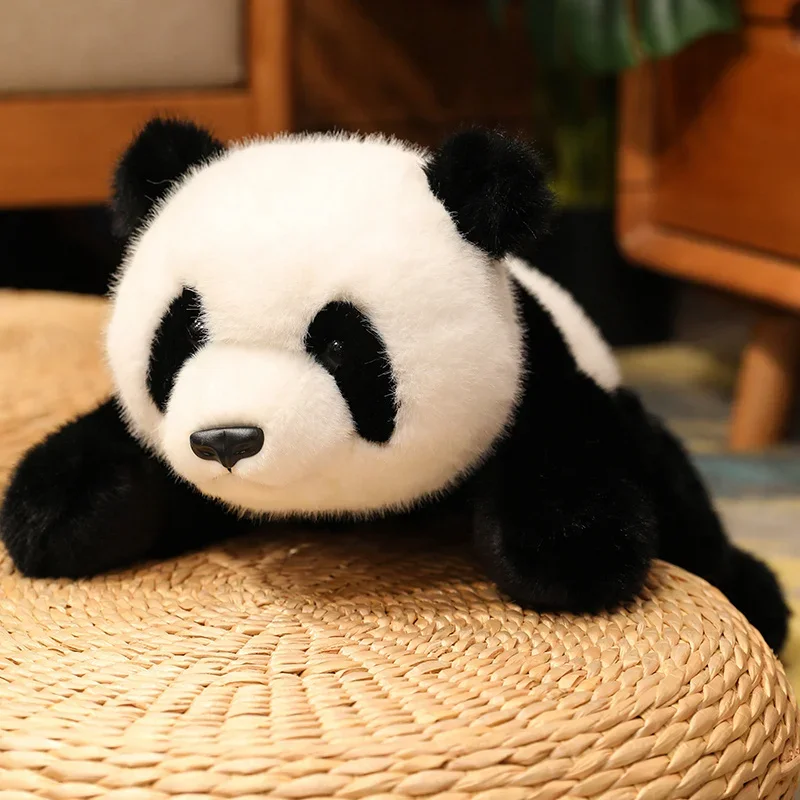 (panda, Aproximadamente 30 Cm) Almofada/brinquedo De Pelúcia Em Formato De Animal, Fofo, Confortável E Macio.