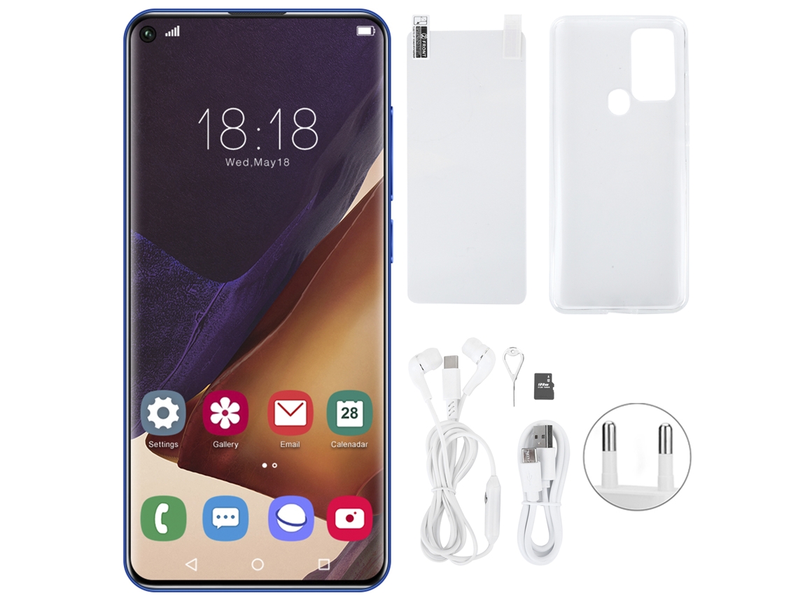 Smartphone Laxiscreed Com Tela Hd De 7,2 Polegadas E Dual Sim Para Uso Diário