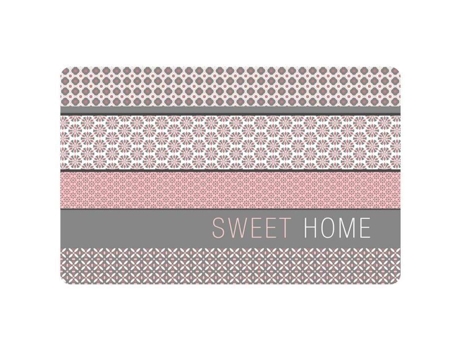 Individual de Mesa Cdaffaires 28 5 X 44 Cm Polipropileno Opaco Damara Rosa DECORLINE