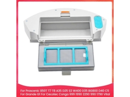 Caixa De Pó Com Filtro Para Aspirador De Pó 850t T7 T8 S3 C5/ Grande G1/ 999 1990 2290 990 1790 Acessório A