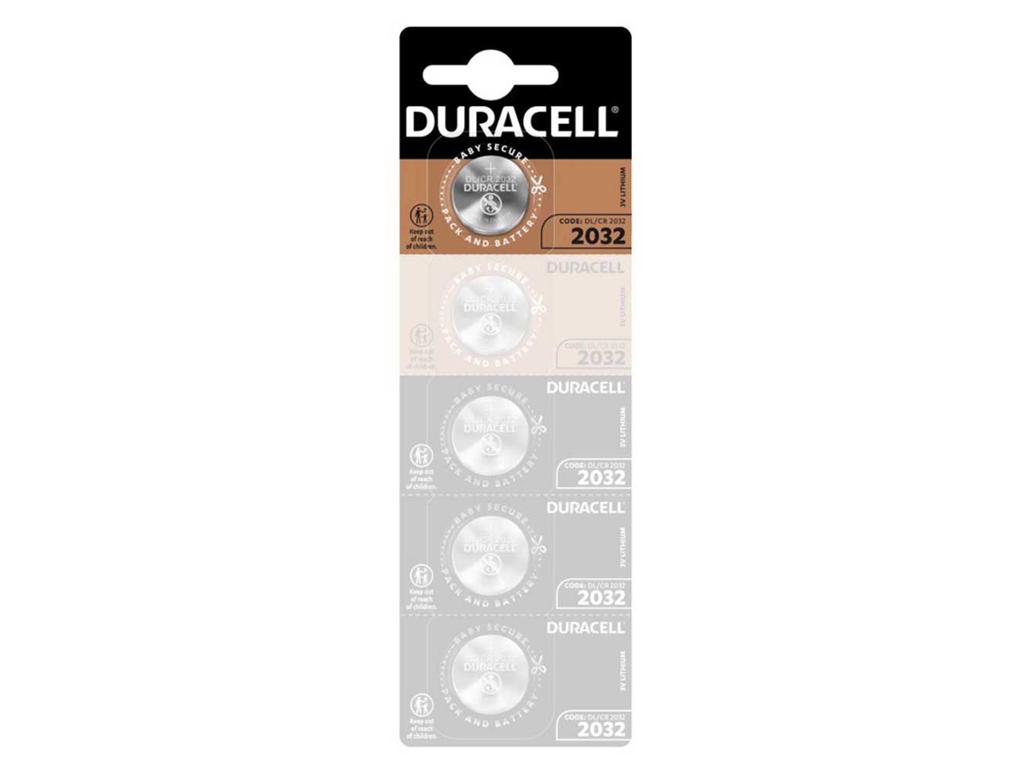 Bateria Unisex DURACELL S alcalinas dl2032 (Prateado - Tamanho Único)
