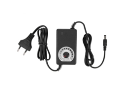 Fonte De Alimentação Regulável De 3-12v 3a Com Dimmer Para Lâmpada Led, Adaptador Dc Seguro E Estável
