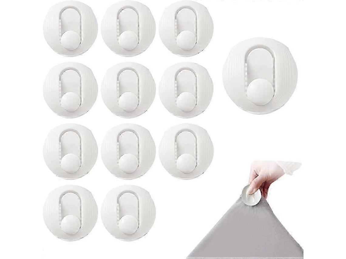 Um Conjunto De 12 Prendedores Para Capa De Edredom Pode Ser Usado Para Fixar Edredons, Capas De Edredom Ou Lençóis. Aquaforge