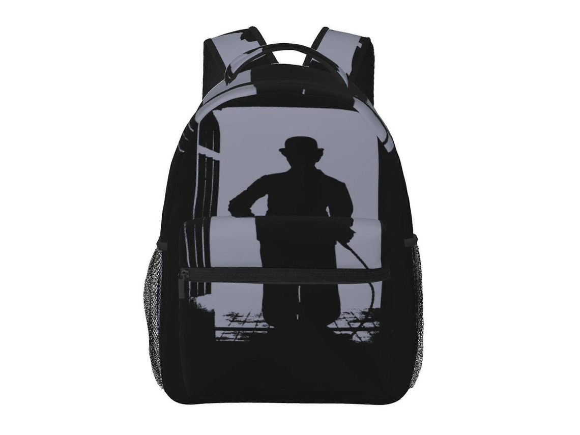 Mochila Charlie Chaplin K60 Para Estudantes, Resistente E Leve, Impermeável E Com Alça De Ombro Respirável.