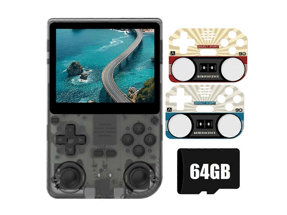 X35s Console de Jogos Nostálgico GOKOCO, 3,5 Polegadas, 64 Gb