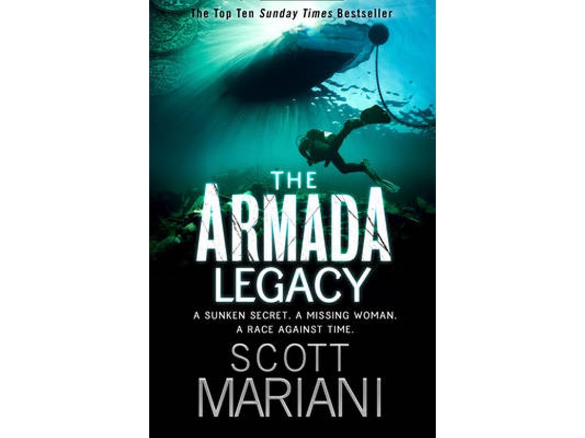 Livro The Armada Legacy de Scott Mariani (Inglês)
