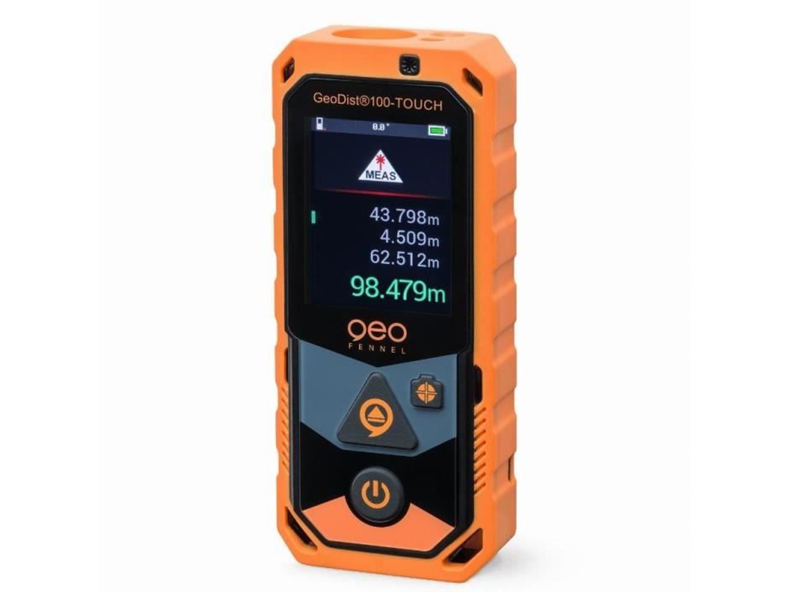 Telêmetro Geo Fennel Geodist 100 Touch Alcance 100 M Medição De Distância, Área, Volume