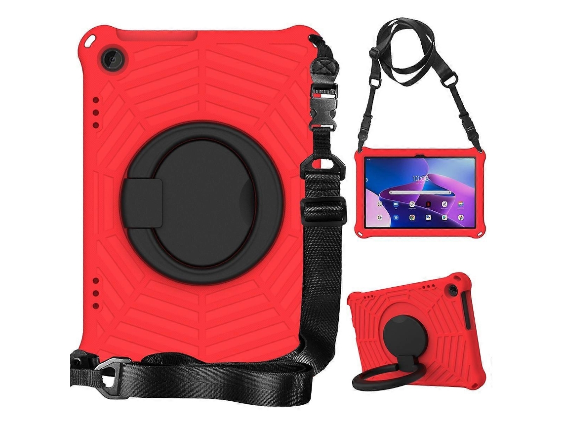 Capa Protetora De Silicone Spider King Para Tablet Lenovo Tab M10 De 3ª Geração
