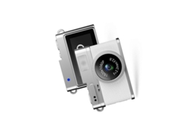 Mini Câmera de Chaveiro 1080p Mini Câmera Digital Retrô Pequena e Portátil Gravador de Vídeo de Bolso para Viagens e Estudos Branca ELECTVAULT1