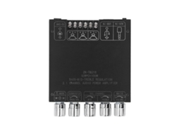 Placa Amplificadora Bluetooth 2.1 Canais 50w 100w Controle de Graves e Agudos Dc12 24v