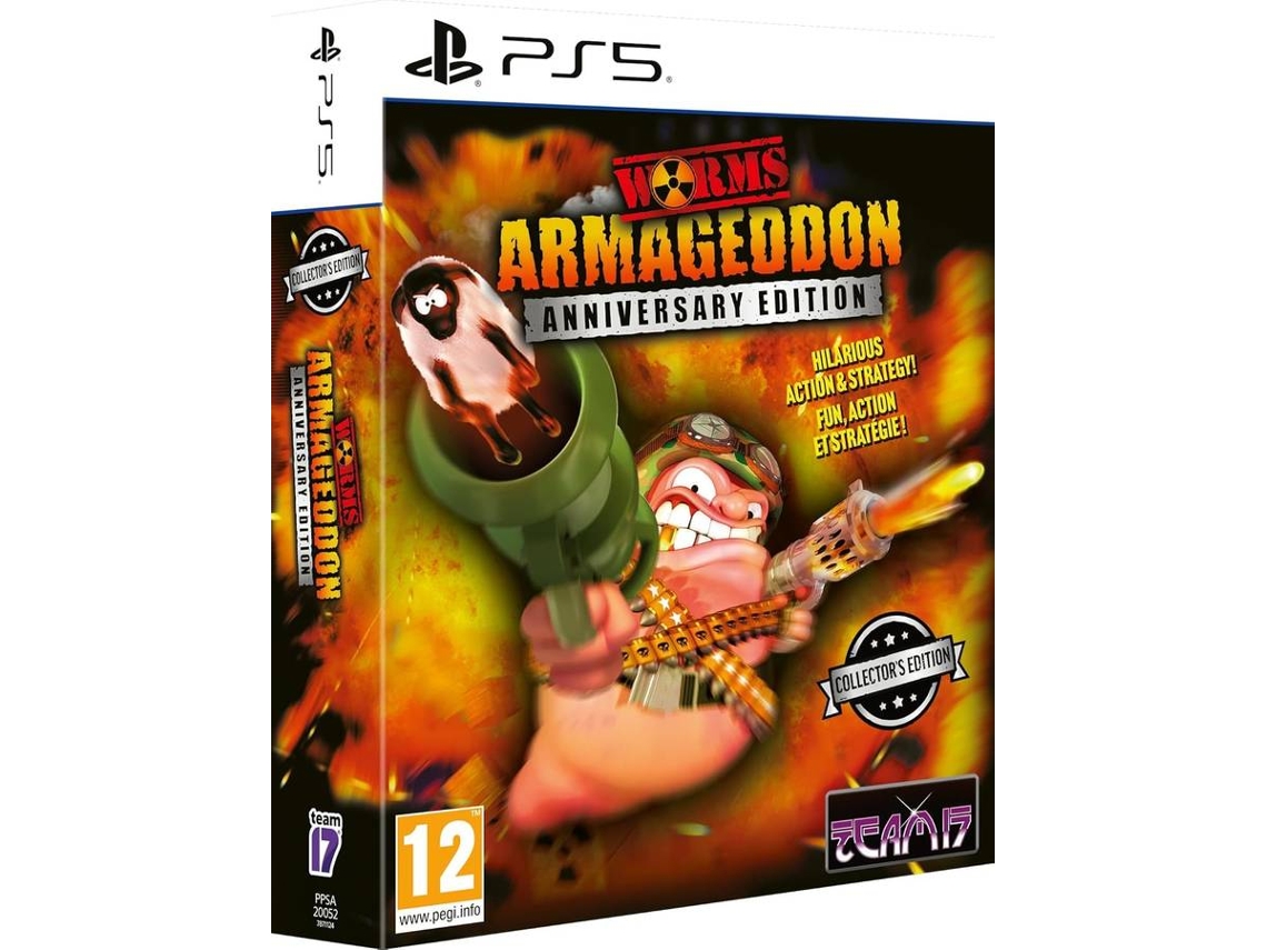 Jogo PS5 Worms Armageddon Anniversary Collector'S Edition