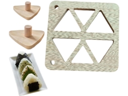 Forma Triangular Para Sushi, Prensa Japonesa Antiaderente Para Sushi