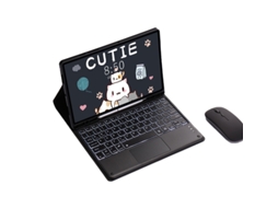Lurelia Teclado E Mouse Bluetooth Para Samsung Galaxy Tab A7 De 10,4 Polegadas