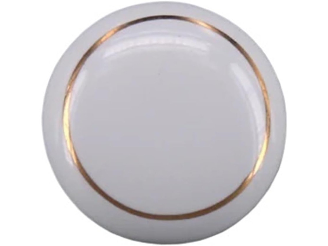1 Unidade De Puxador Redondo Cerâmica Para Móveis, Com 38mm De Diâmetro, Ideal Para Gavetas, Armários, Guarda Roupas E