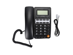Telefone Fixo EOOCOO com Botões Grandes, Sem Bateria, para Escritório e Hotel