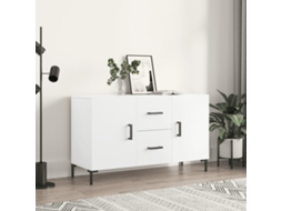 Vidaxl Aparador 100x36x60 Cm Derivados De Madeira Branco