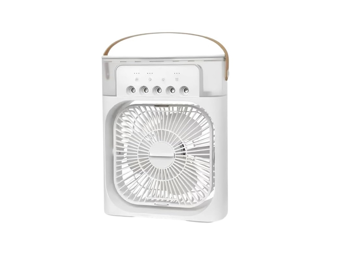 Ventilador VOLTEDGE Usb com Umidificador, 5 Saídas de Ar, Silencioso, Casa, Escritório